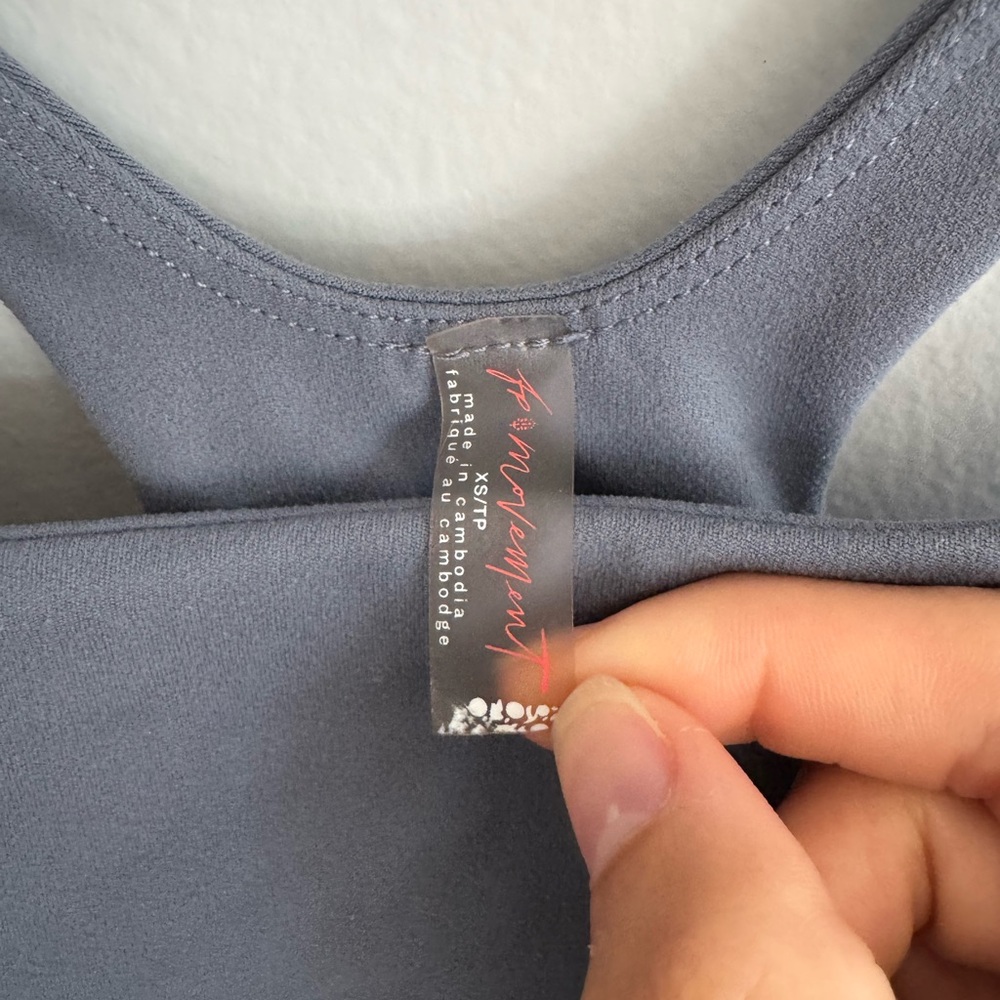Blue FP Movement Sport Bra - Picture 4 of 6